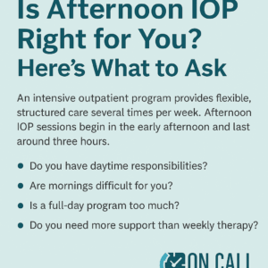 Is Afternoon IOP Right for You
